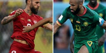 Camerún y Serbia están obligados a ganar