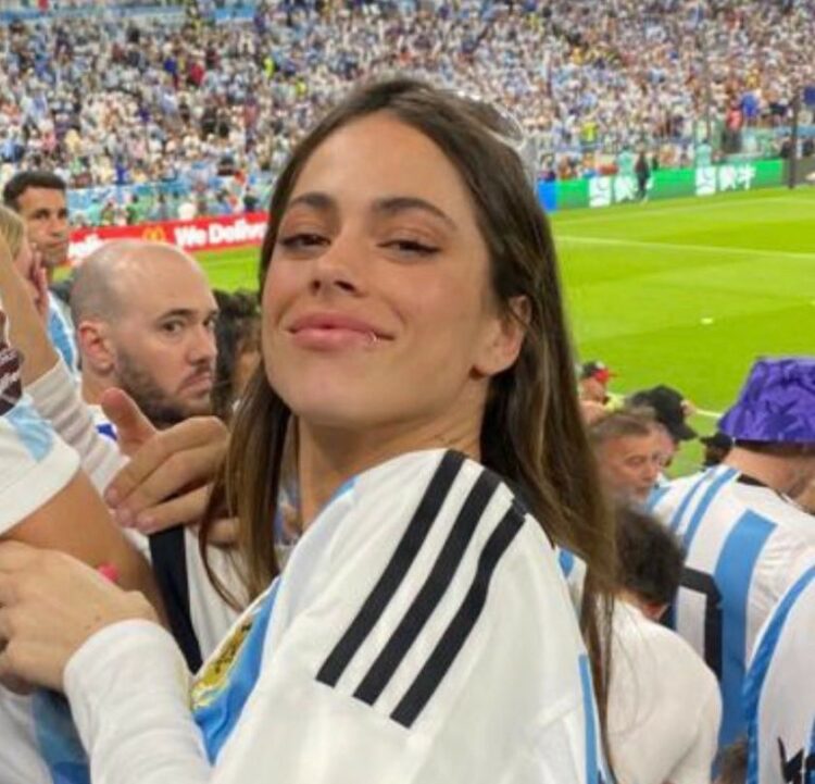 El mensaje de De Paul a Tini por ir a verlo contra México: "Viniste en la mala, sos increíble"