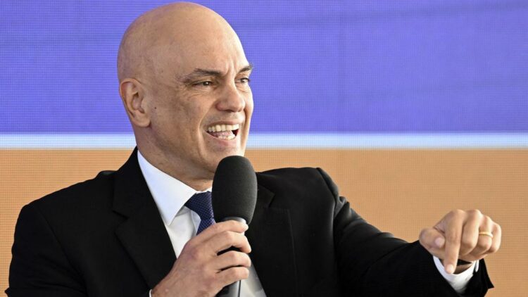 El titular del Tribunal Superior Electoral (TSE) de Brasil, Alexandre de Moraes.