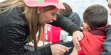 Córdoba vacunó al 56% de los niños contra la rubéola