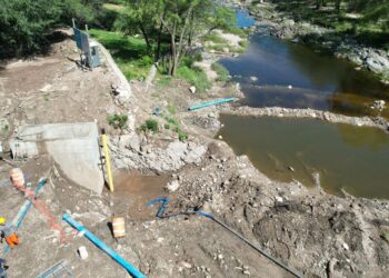 Avanza la ejecución de la obra del Acueducto Punilla Sur