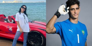 Lali Espósito y el arquero de Marruecos se empezaron a seguir en Instagram