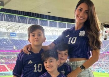 Anto Roccuzzo imitó a Messi y se volvió viral: “¿Qué mirás, bobo?”