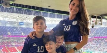 Anto Roccuzzo imitó a Messi y se volvió viral: “¿Qué mirás, bobo?”