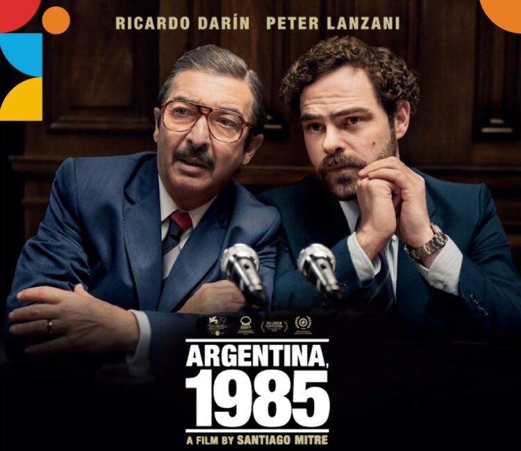 Proyectarán "Argentina, 1985" en Villa El Libertador, Espacio Campo de la Ribera y Río Cuarto