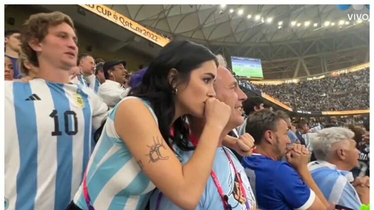 Apareció el hincha argentino que acosó a Lali Espósito en Qatar: “La estoy pasando muy mal”