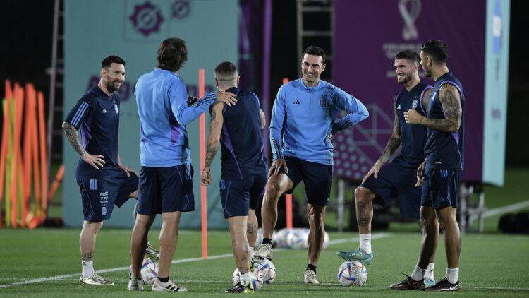 Con Di María en duda, Argentina se prepara para enfrentar a Países Bajos