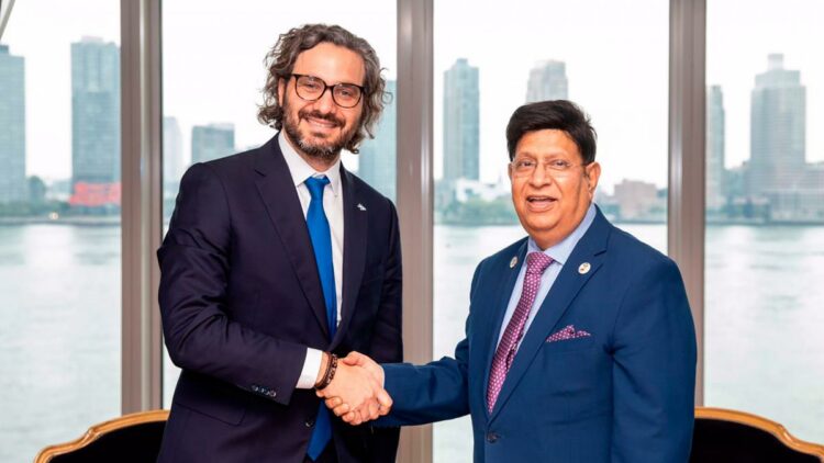 Argentina impulsará el proyecto de reapertura de la Embajada en Bangladesh