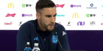 Tagliafico y su advertencia frente a Croacia: «será totalmente diferente a lo que pasó en 2018»