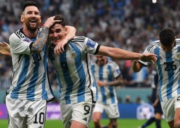 Julián Álvarez: «Hicimos un gran partido»