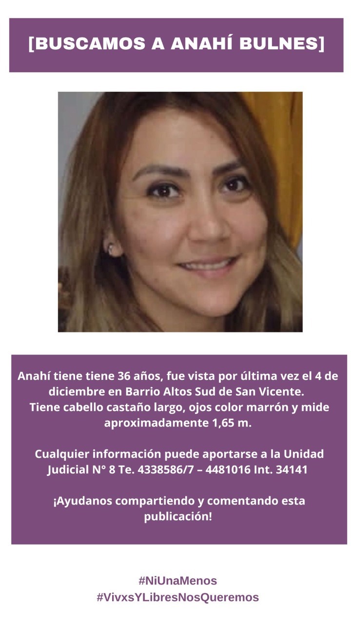 Buscan intensamente a una mujer desaparecida en Córdoba desde el pasado domingo