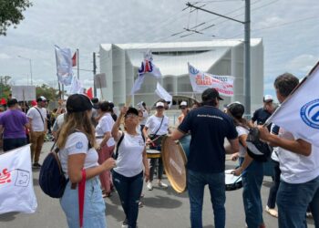 Elevado acatamiento al paro de los empleados judiciales