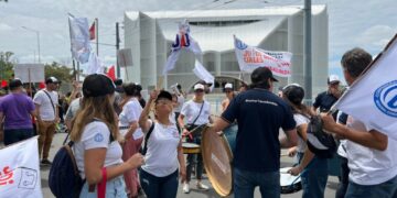 Elevado acatamiento al paro de los empleados judiciales