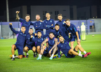 La Selección se entrenó por última vez antes de enfrentar a Croacia y Scaloni define el equipo