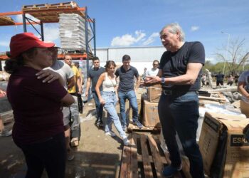 La Provincia acompaña a los vecinos afectados por el temporal