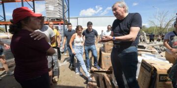 La Provincia acompaña a los vecinos afectados por el temporal