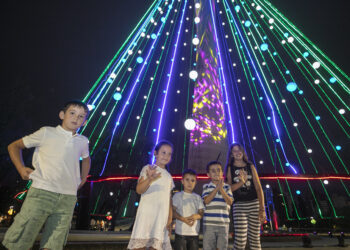 Desde lo reluciente hasta lo sustentable, así lucen los árboles navideños que decorarán la Ciudad