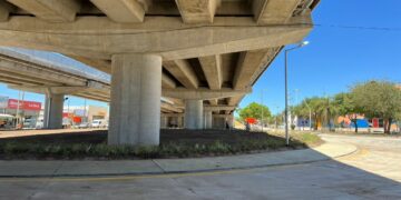 Se habilitó parcialmente el intercambiador de Circunvalación y Av. Armada Argentina