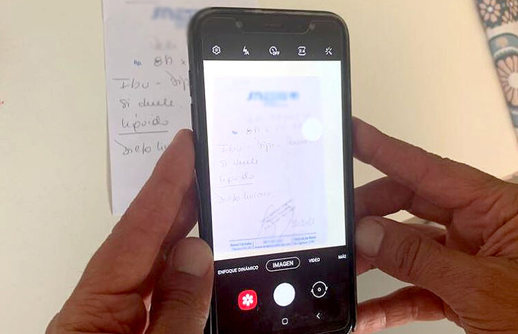 Las "recetas foto" no serán válidas tampoco para enfermedades crónicas