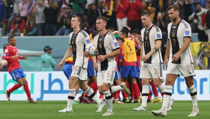 Alemania derrotó a Costa Rica pero se despidió del Mundial