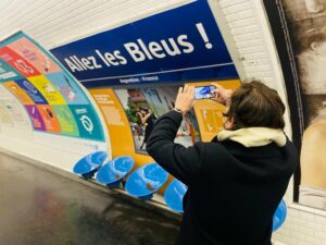 París le cambió el nombre a la estación Argentina de subte y le pusieron Francia por la final