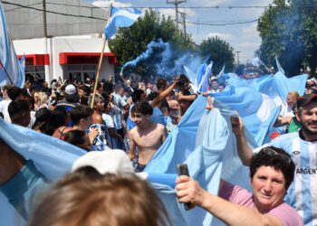 Locura en Calchín, el pueblo de Julián Álvarez