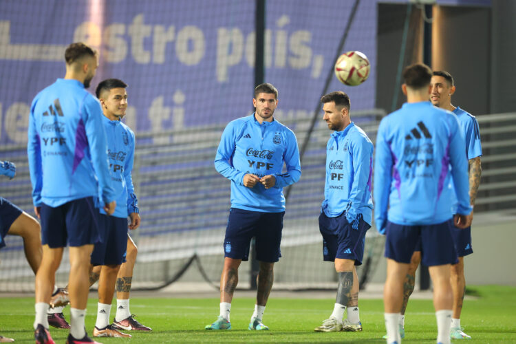 La Selección se volvió a entrenar con la mente puesta en Croacia