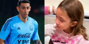 La hija de Ángel Di María tuvo que ser atendida de urgencia en un hospital de Qatar