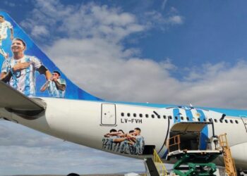 Aerolíneas Argentinas sumó un segundo vuelo para ver la final, el primero se agotó en minutos