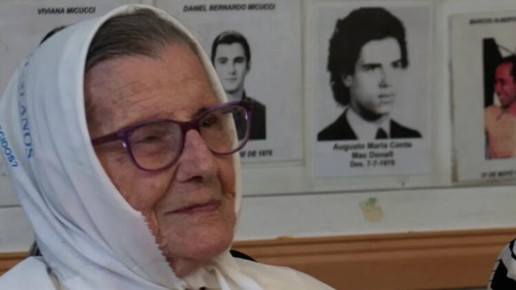 Murió la Madre de Plaza de Mayo Haydée Gastelú