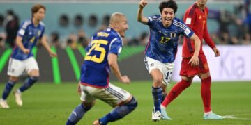 Nuevo batacazo: Japón se impuso por 2 a 1 ante España y clasificó primero en el Grupo