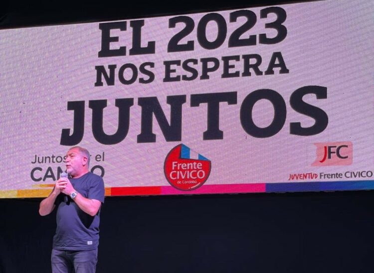 Lanzado a la Gobernación, Juez encabezó un acto con los socios de JxC.