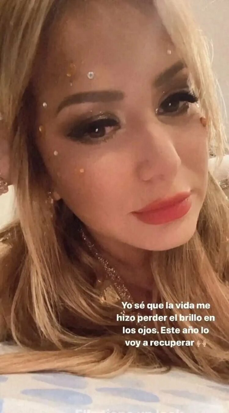 El mensaje de Karina que preocupó a sus fans: “La vida me hizo perder el brillo de los ojos”
