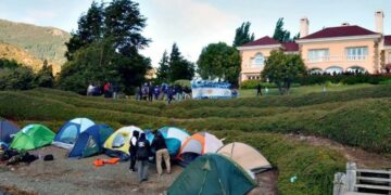 Grabois levantó el acampe pero prometió volver