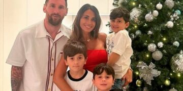 La Navidad más feliz de Leo Messi y los campeones del mundo