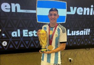 Córdoba recibió a los campeones locales de la Copa del Mundo