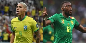 Brasil juega ante Camerún