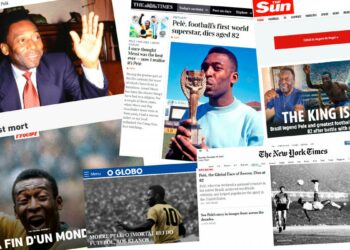 La prensa mundial lamenta la muerte de Pelé