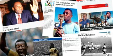La prensa mundial lamenta la muerte de Pelé