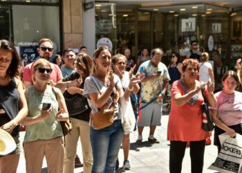 Última noche de las peatonales en el área central de la ciudad