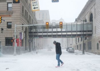 Una tormenta invernal causa cinco muertos y afecta a más del 70% de los estadounidenses