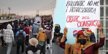 Una veintena de heridos en las protestas en Perú