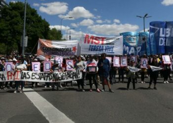 Unidad Piquetera realizó cortes contra el «bono miseria»