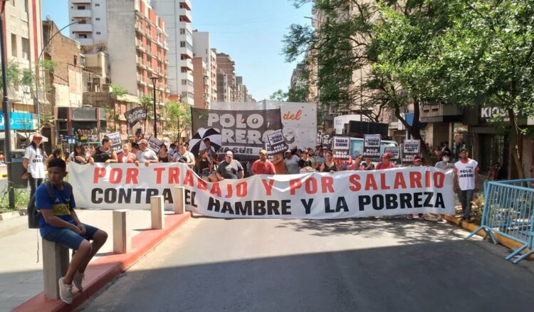 Reclamo piquetero nacional