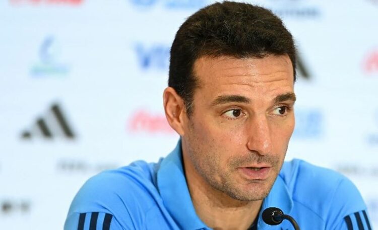 Lionel Scaloni, DT de la Selección Argentina.