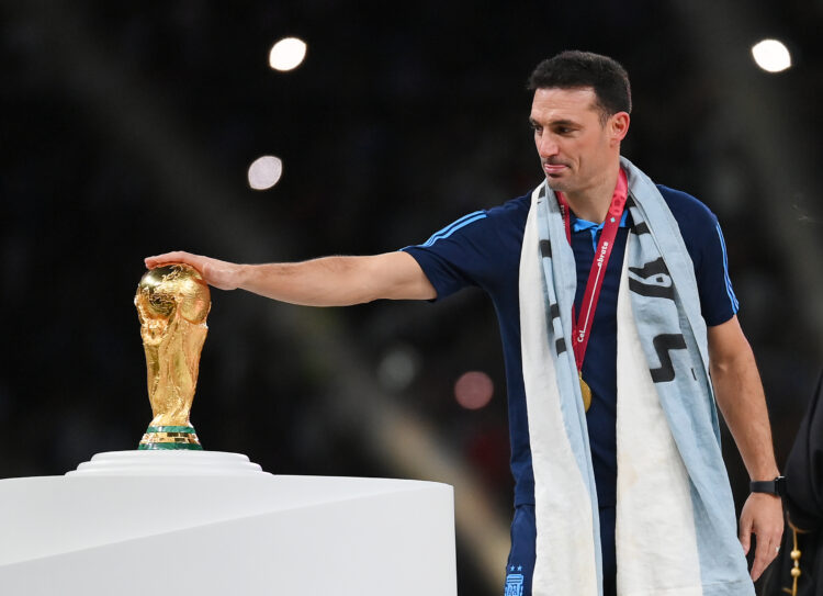 Scaloni toca la Copa tras la consagración Mundialista.