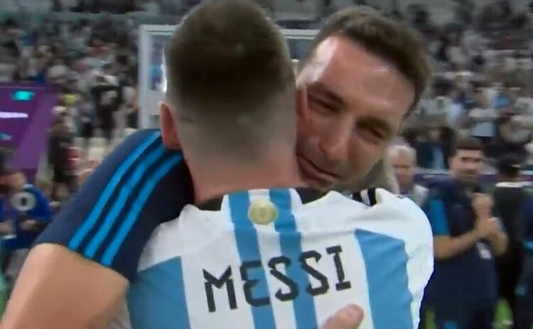 Scaloni, tras su boleto a la final: "Argentina está en el pedestal del fútbol"
