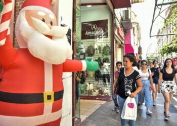 Las ventas de Navidad cayeron 1,8% respecto de 2021