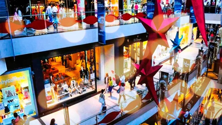 Las ventas navideñas bajaron 1,8% respecto al año anterior