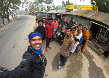 Un ciclista de Bangladesh recorrió 1003 km en su país en honor a los partidos de Messi